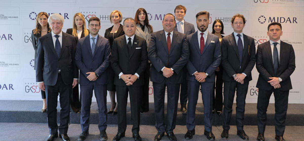 "ميدار" توقع مذكرة تفاهم مع " Gruppo GKSD" الإيطالية لإقامة مدينة طبية متكاملة عالمية في مدينة "مدى" بالقاهرة الجديدة) image